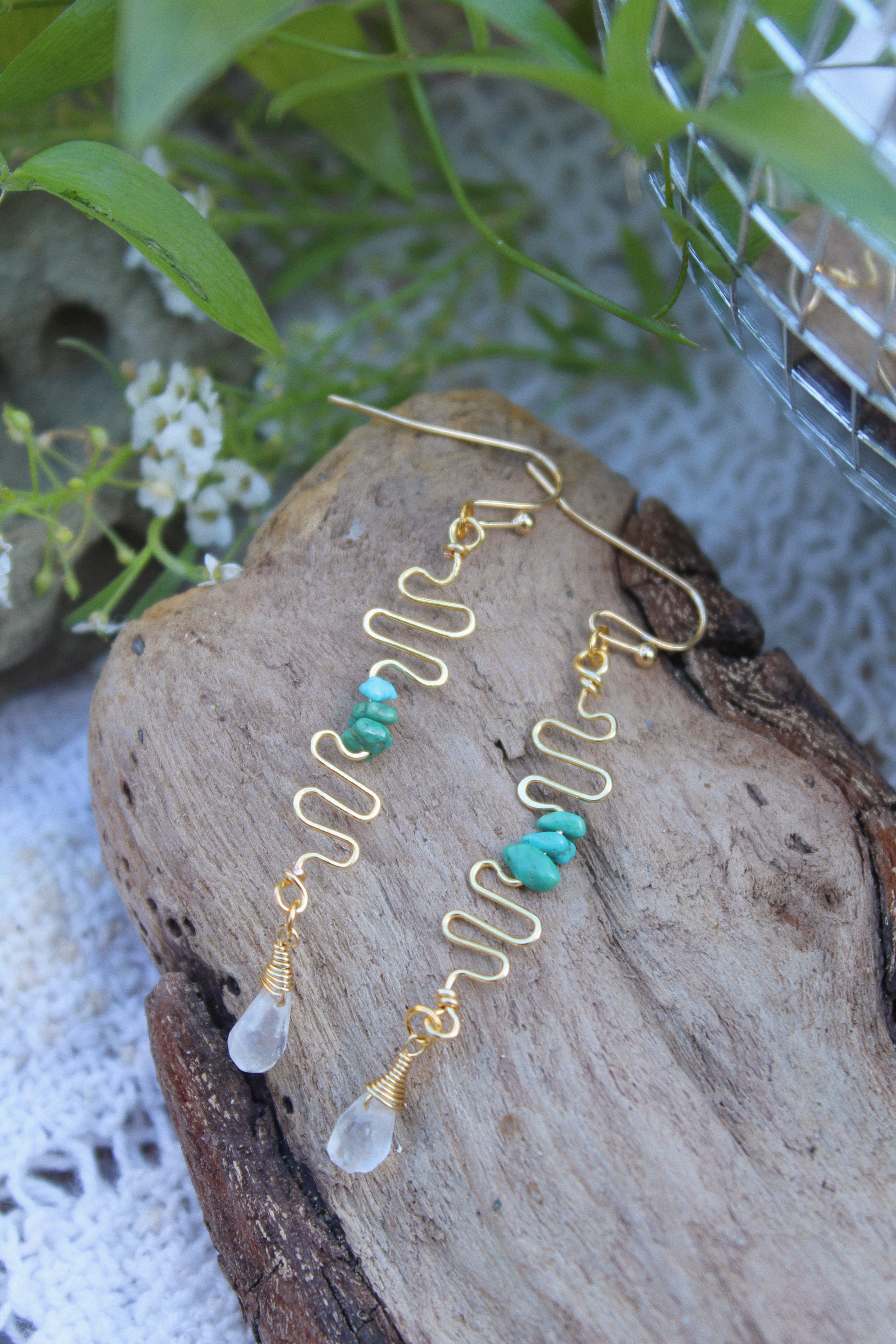 Turquoise Tide Earrings