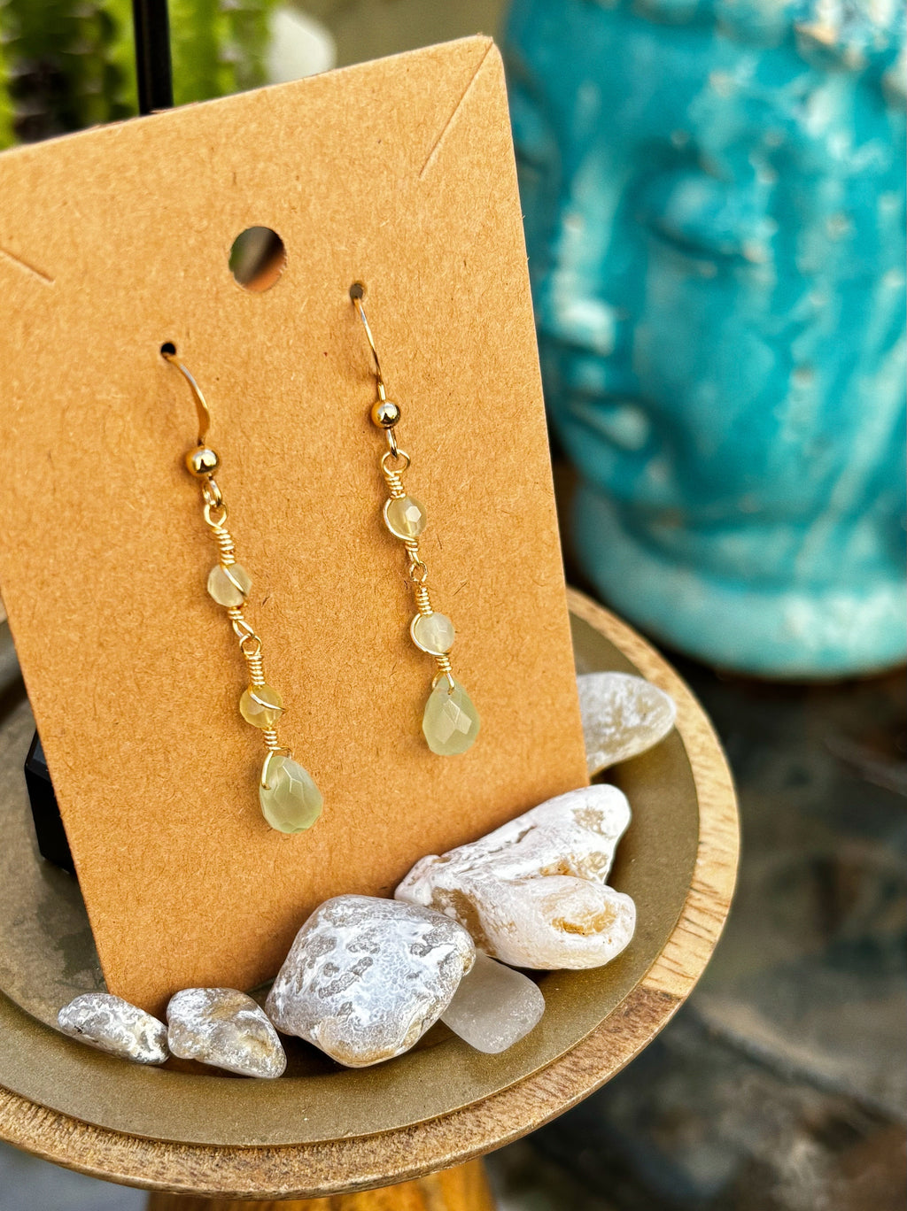 New Jade Earrings - Drops