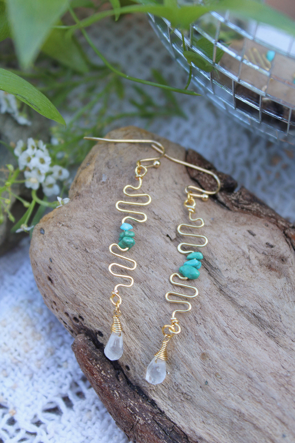 Turquoise Tide Earrings