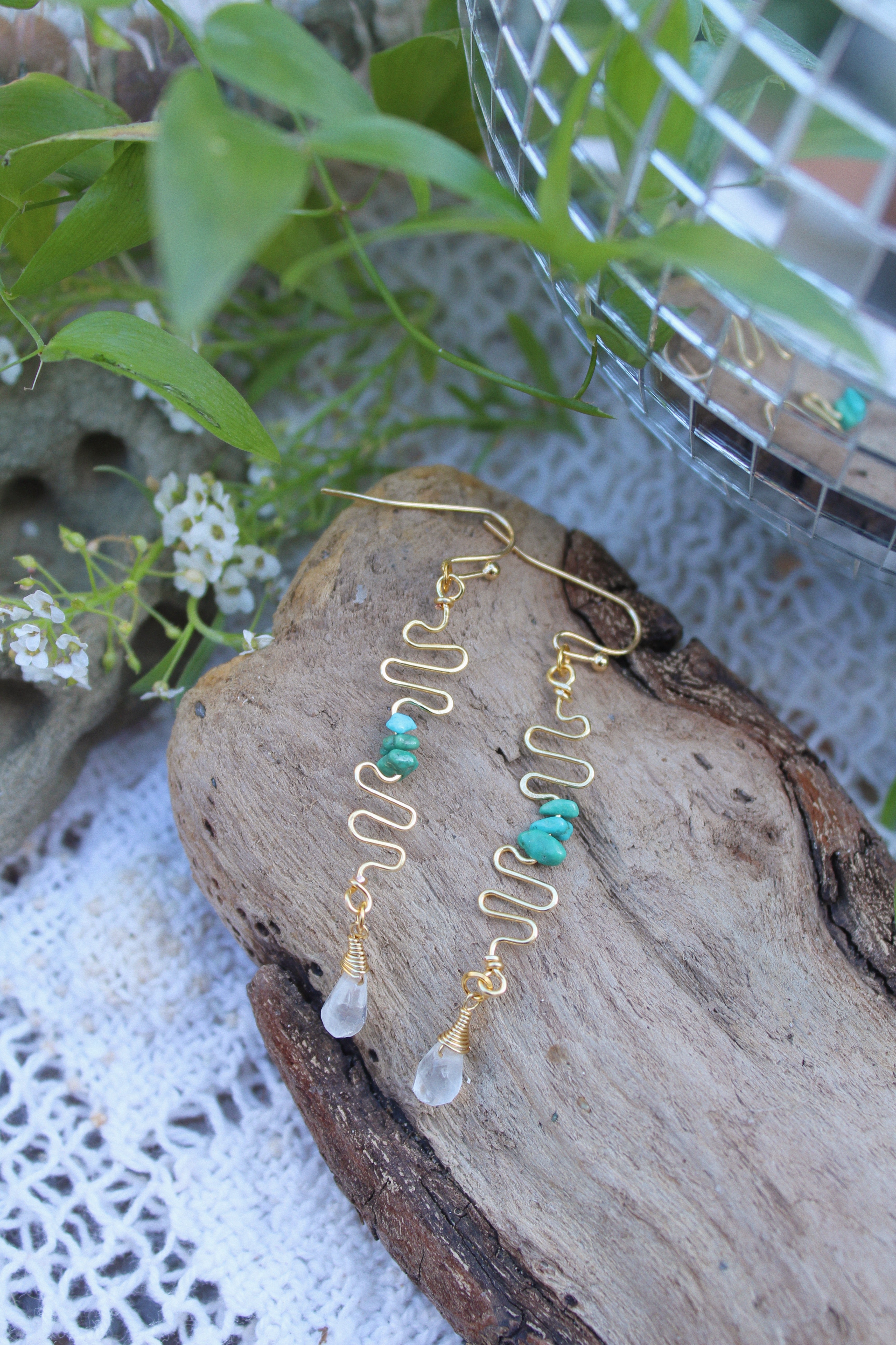 Turquoise Tide Earrings