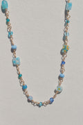 Glass Beaded Chain - Mixed Blues