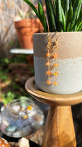 Waterfall Carnelian Earrings